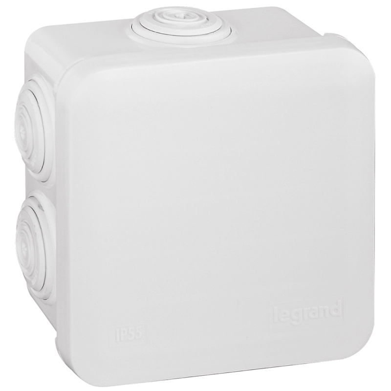 Коробка Plexo IP 55-5 80х 80х45 (белая) Коробка Plexo IP 55-5 80х 80х45 (белая)
