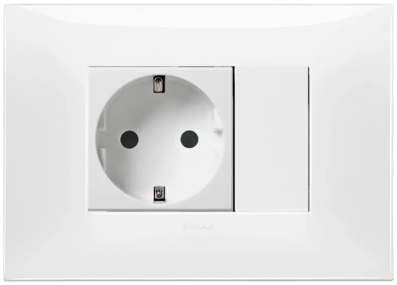 Розетка Vimar Италия (аналог Anam) белая Розетка Vimar Италия (аналог Anam) белая