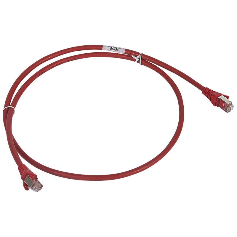 Коммутационный шнур RJ 45 - категория 6 - F/UTP - LSZH - экранированный - 3 м - красный Коммутационный шнур RJ 45 - категория 6 - F/UTP - LSZH - экранированный - 3 м - красный