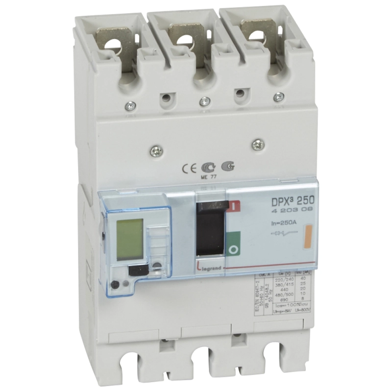 DPX3 электр 250A 25kA 3P DPX3 электр 250A 25kA 3P