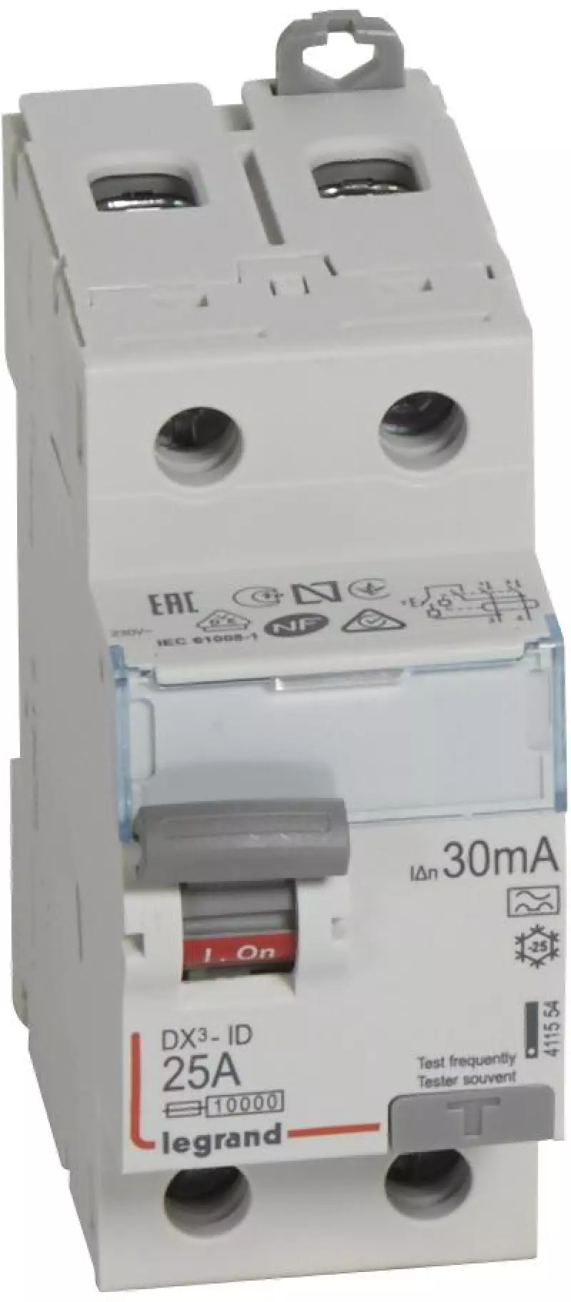    (/) Legrand DX3 - 1P+N - 25A - A-S - 30mA