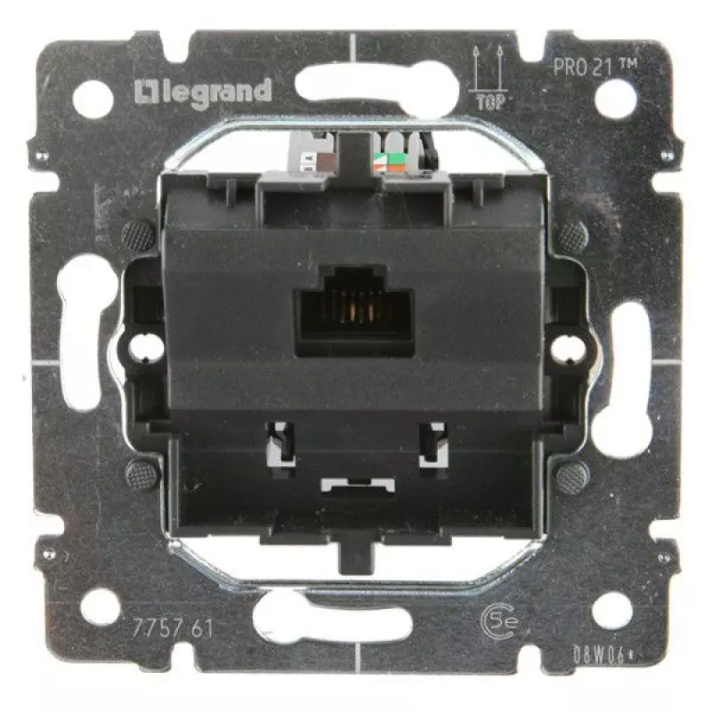 Розетка компьютерная Galea Life на 1 выход (RJ45 Кат.5Е UTP) Розетка компьютерная Galea Life на 1 выход (RJ45 Кат.5Е UTP)