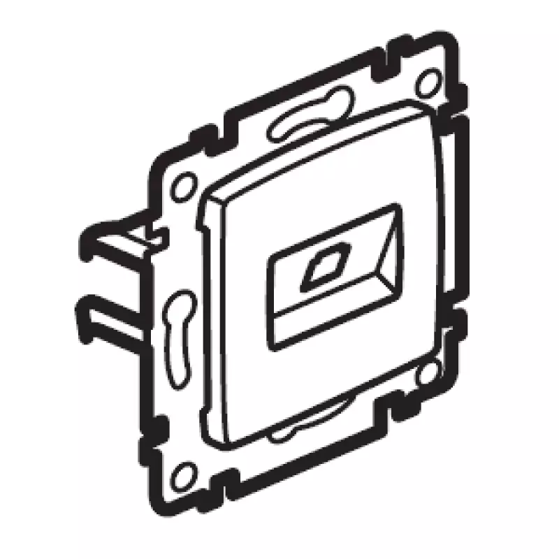 Розетка RJ-45 ISDN 300MHz Valena Розетка RJ-45 ISDN 300MHz Valena