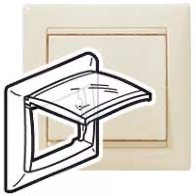 Legrand Valena DIY Слоновая кость Рамка 1-ая с прозрачной крышкой IP44 (для механизмов IP20) Legrand Valena DIY Слоновая кость Рамка 1-ая с прозрачной крышкой IP44 (для механизмов IP20)