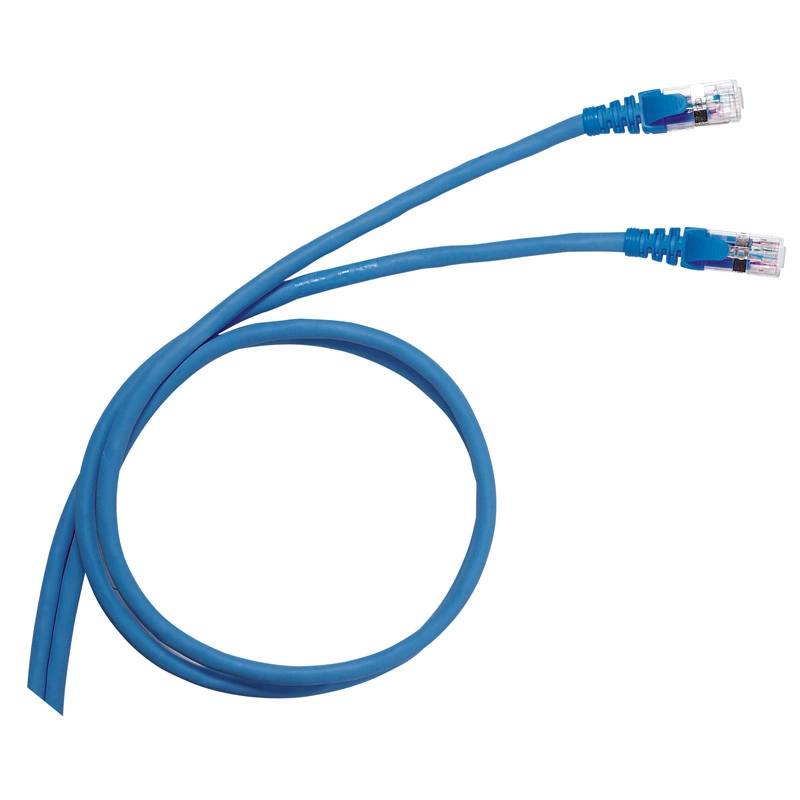 П-корд SF/UTPкат6 PVC 0,5м син П-корд SF/UTPкат6 PVC 0,5м син