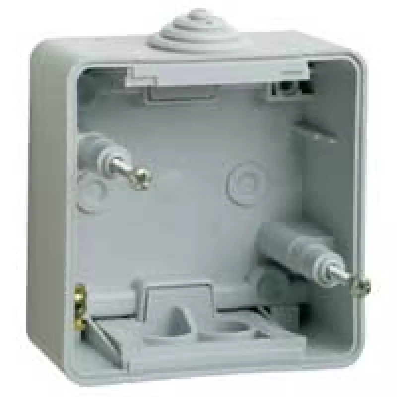 Коробка - для 55 - IP55/IK07 - 1 пост Plexo (для розеток 0917 41) Коробка - для 55 - IP55/IK07 - 1 пост Plexo (для розеток 0917 41)