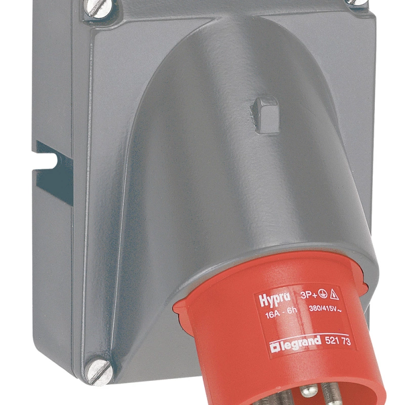 Вил.встр.Hyp IP44 3К+З 400v 16А Вил.встр.Hyp IP44 3К+З 400v 16А