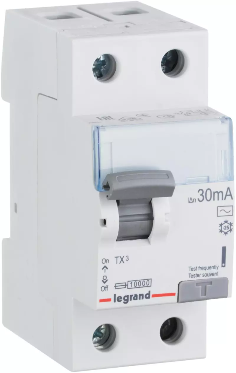 Устройство защитного отключения (УЗО/ВДТ) Legrand TX3 - 1P+N - 25A - AC - 300mA Устройство защитного отключения (УЗО/ВДТ) Legrand TX3 - 1P+N - 25A - AC - 300mA