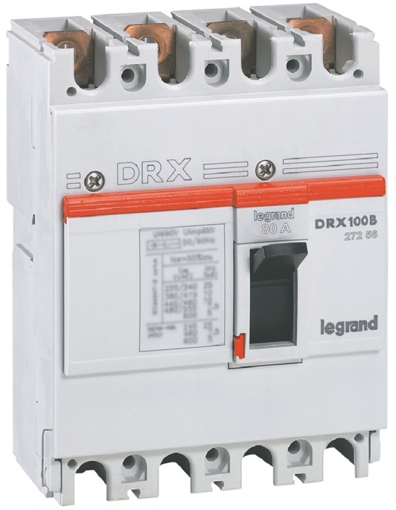 DRX125 MT 80A 4П 10KA DRX125 MT 80A 4П 10KA