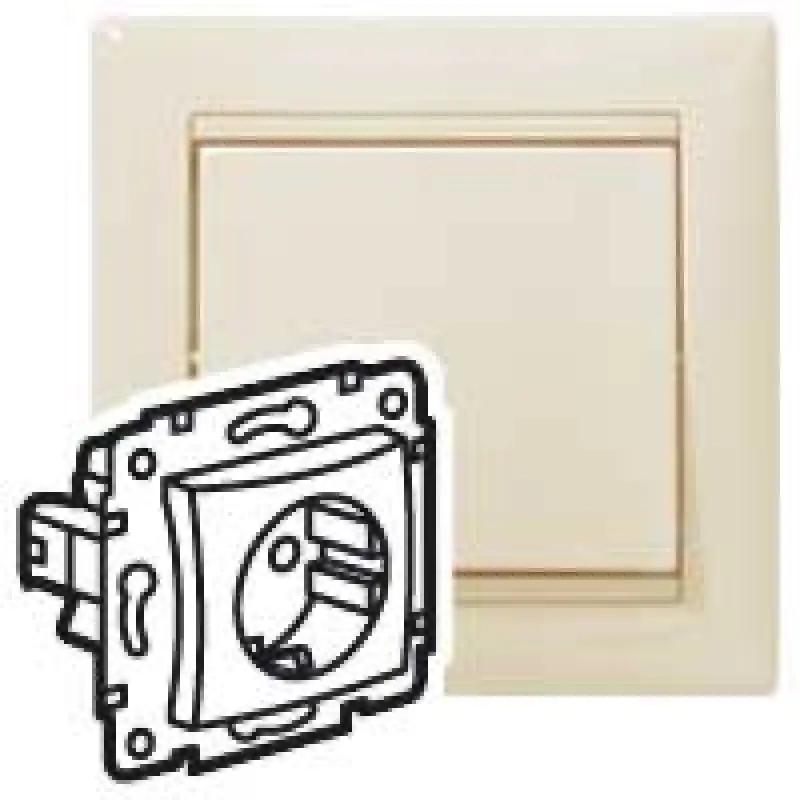 ������� ������������� � �����������  �� ��������  Legrand Valena (�������� �����)