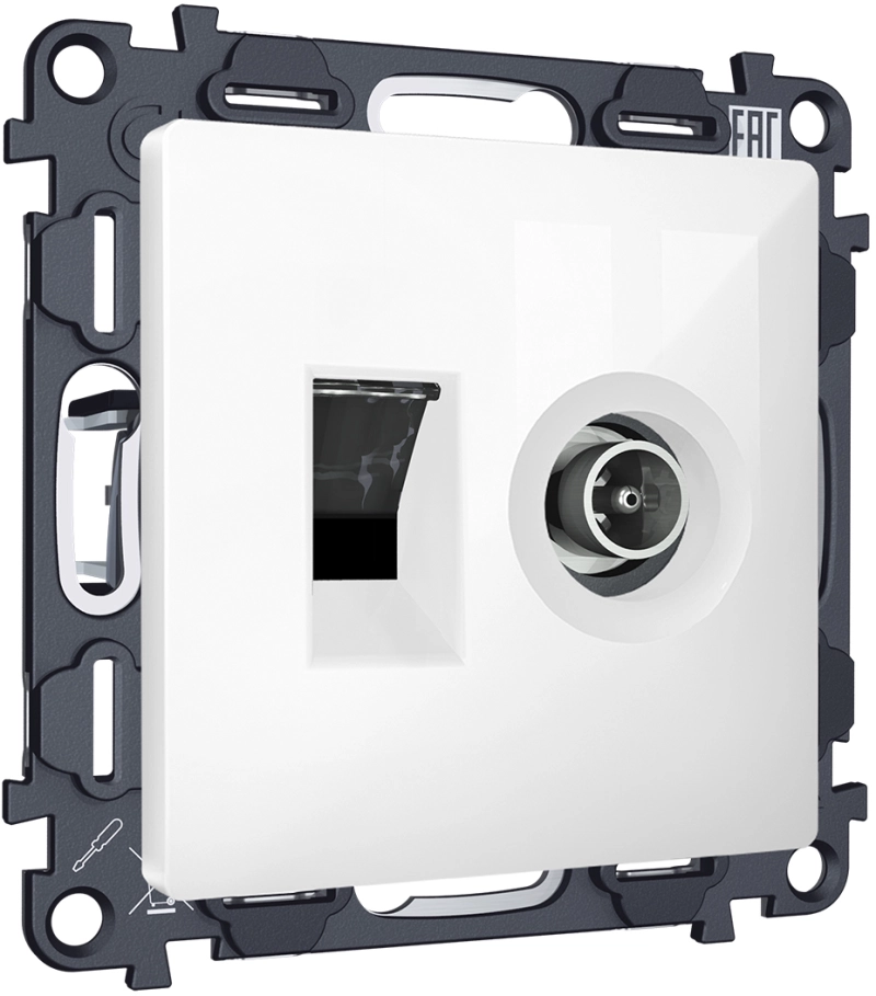  TV  +  RJ-45 CAT6 Ambrella ALFA ( )