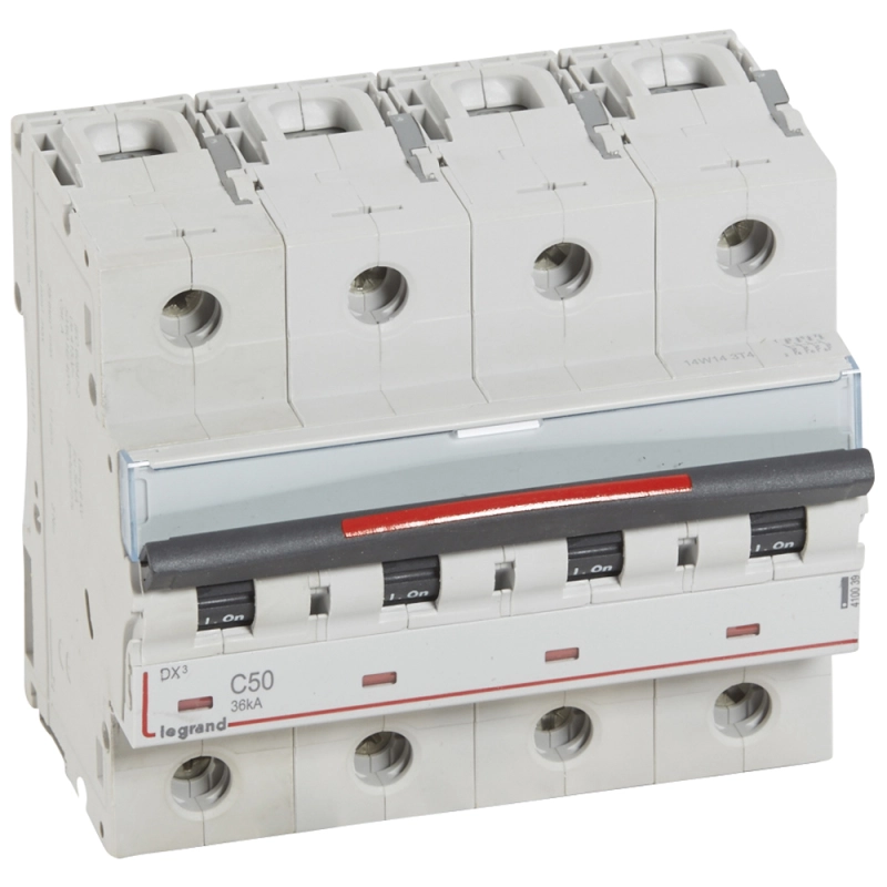 Автоматический выключатель Legrand DX3 - 3P+N - 50A - C - 36kA - 6M - 400В Автоматический выключатель Legrand DX3 - 3P+N - 50A - C - 36kA - 6M - 400В