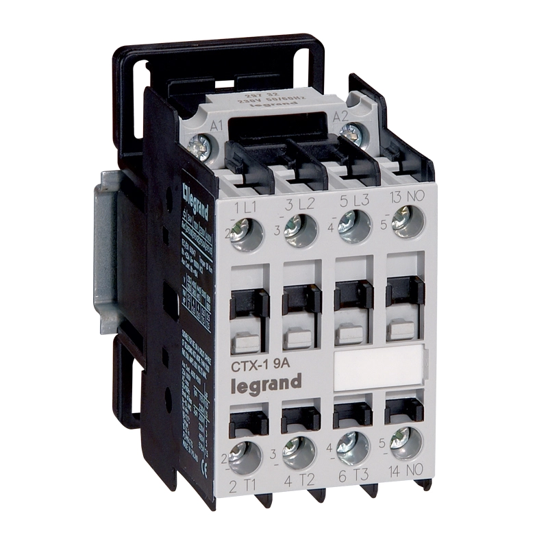 Контактор CTX-1 - 12 А - винтовые зажимы - встроенный вспомогательный контакт 1 Н.О. - 400 В~ - типоразмер 1 Контактор CTX-1 - 12 А - винтовые зажимы - встроенный вспомогательный контакт 1 Н.О. - 400 В~ - типоразмер 1