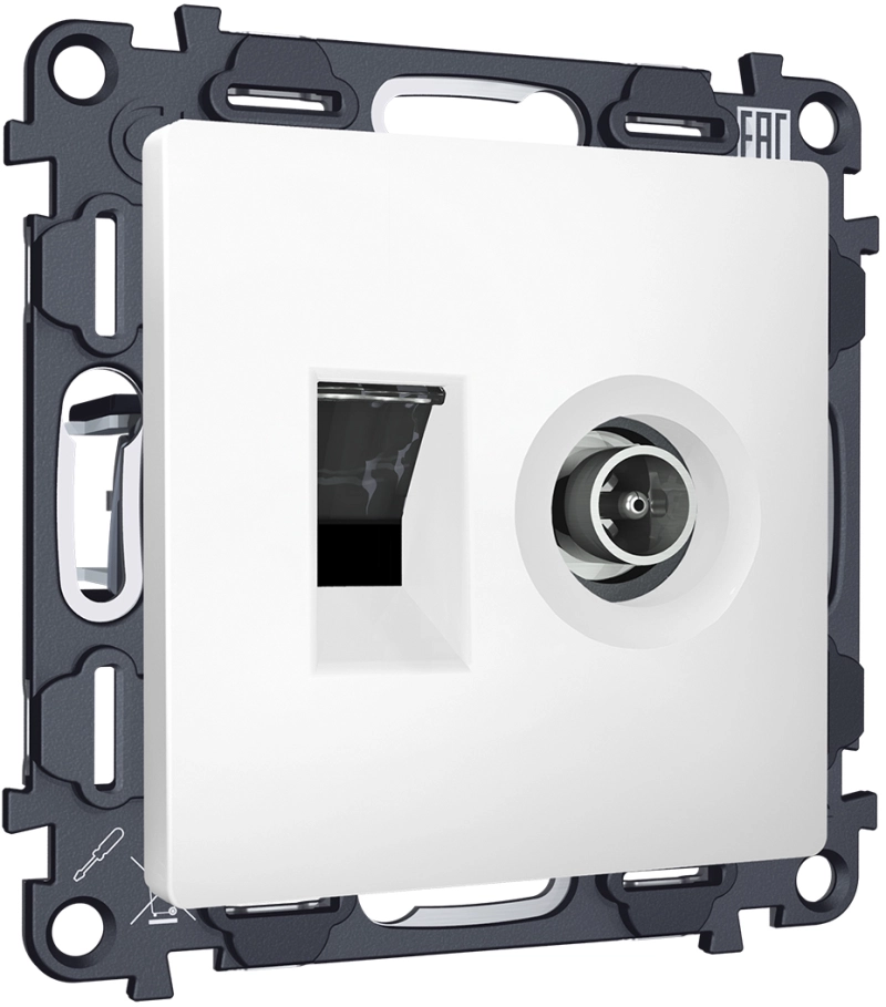  TV  +  RJ-45 CAT6 Ambrella ALFA ( )