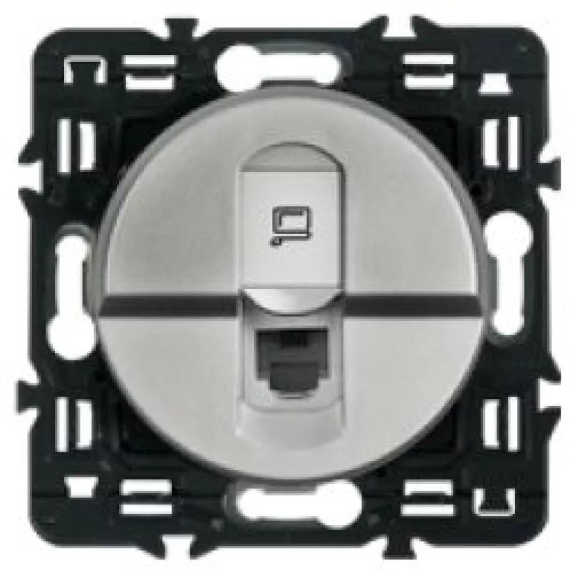 Celiane Роз.RJ45 UTP Cat. 6 Titanium Celiane Роз.RJ45 UTP Cat. 6 Titanium