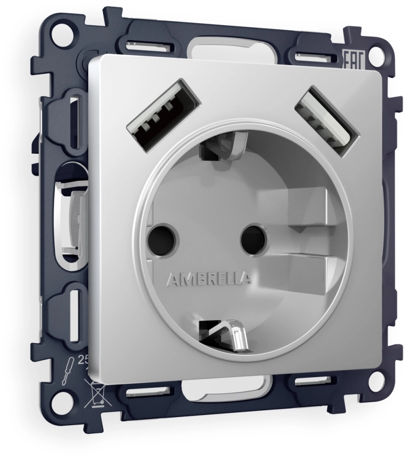     ALFA MA409010   2USB A+A 18W 3000mA ( ) 180-220V/50Hz (5V3A, 9V2A, 12V1.5A)     16A-250V 50Hz 2P+E QUANT (AP4090, VM155)