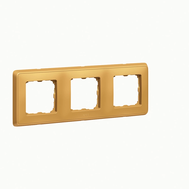 Cariva DIY Рамка 3 поста мат.золото Cariva DIY Рамка 3 поста мат.золото