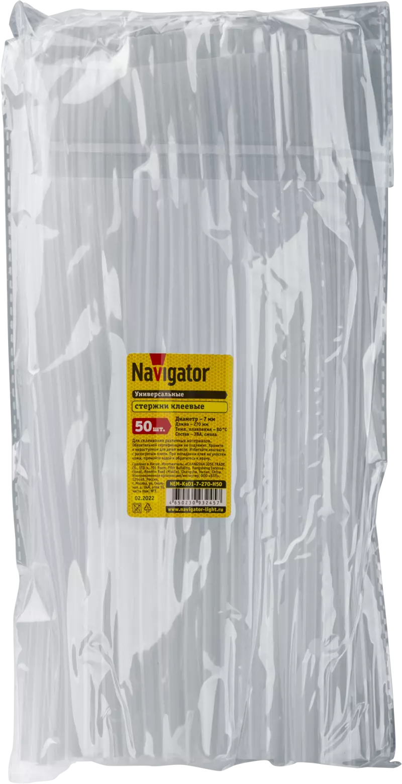 Клей Navigator 93 245 NEM-Ks01-7-270-H50 (стержень, 7 мм*270 мм, 50 шт) Клей Navigator 93 245 NEM-Ks01-7-270-H50 (стержень, 7 мм*270 мм, 50 шт)
