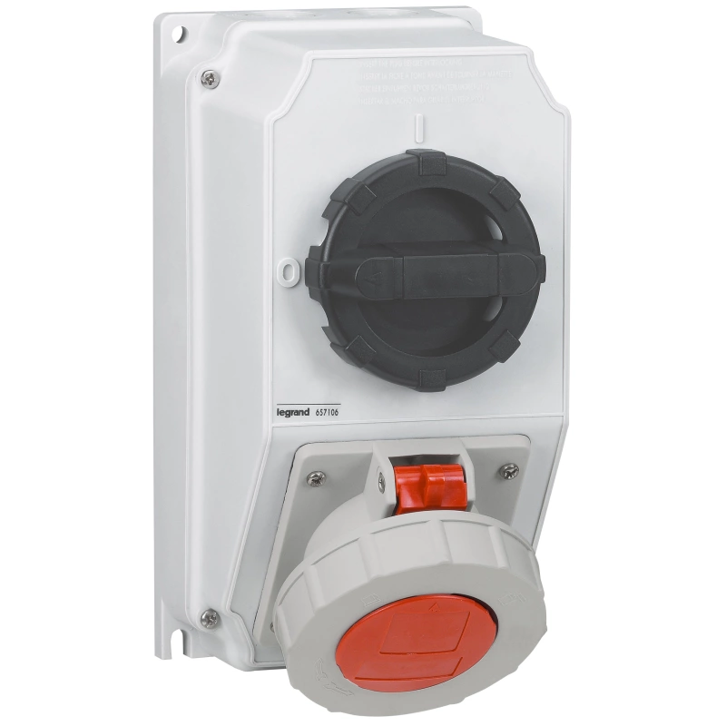P17Щит с выкл. 32А 3К+З 460В IP67 P17Щит с выкл. 32А 3К+З 460В IP67
