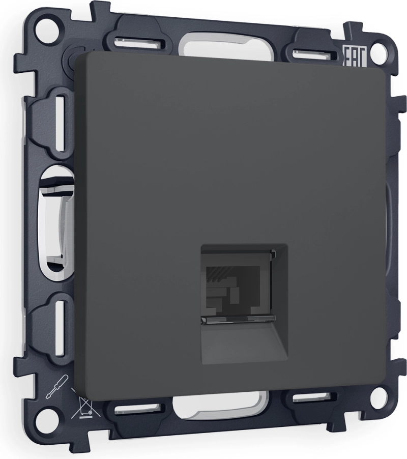   RJ45  6 ( soft touch) UTP