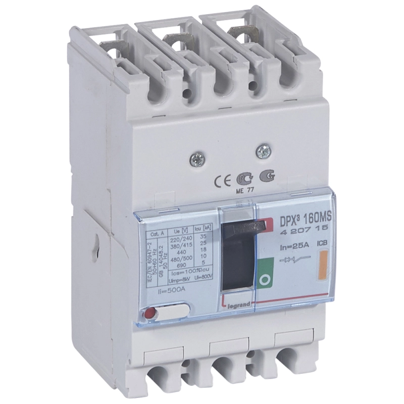 DPX? 250ER - МОТОР 3P 25A 25kA DPX? 250ER - МОТОР 3P 25A 25kA