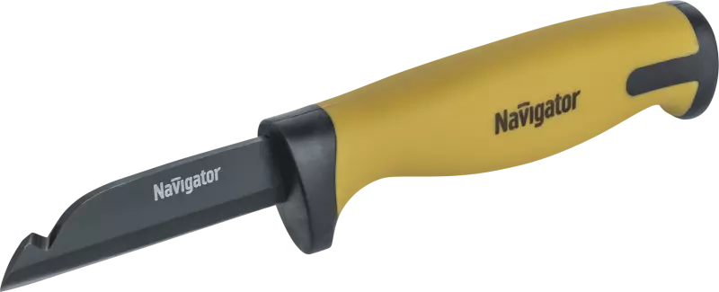 Нож Navigator 93 437 NHT-Nm05-183 (монтерский с выемкой,183 мм) Нож Navigator 93 437 NHT-Nm05-183 (монтерский с выемкой,183 мм)
