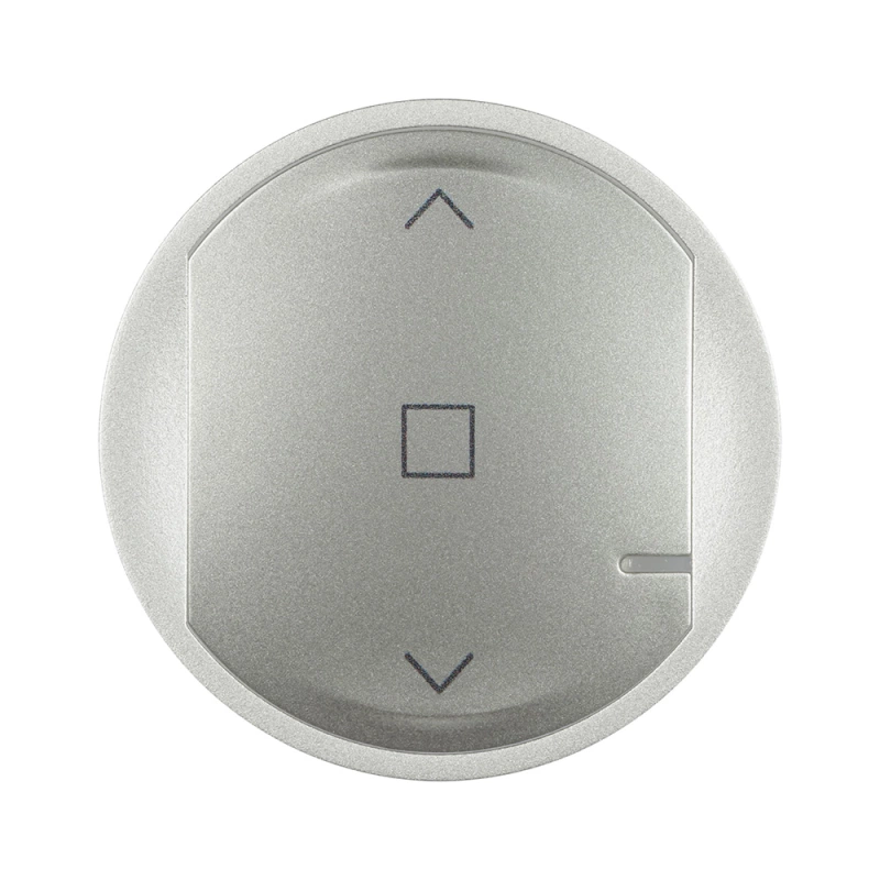 Celiane with NETATMO.Лицевая панель для умного проводного/беспроводного выключателя рольставней.Цвет Титан Celiane with NETATMO.Лицевая панель для умного проводного/беспроводного выключателя рольставней.Цвет Титан