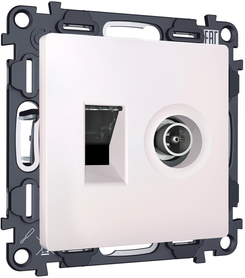  TV  +  RJ-45 CAT6 Ambrella ALFA ()