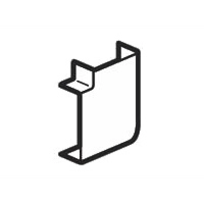 Плоский угол 50x50 мм (белый) Плоский угол 50x50 мм (белый)