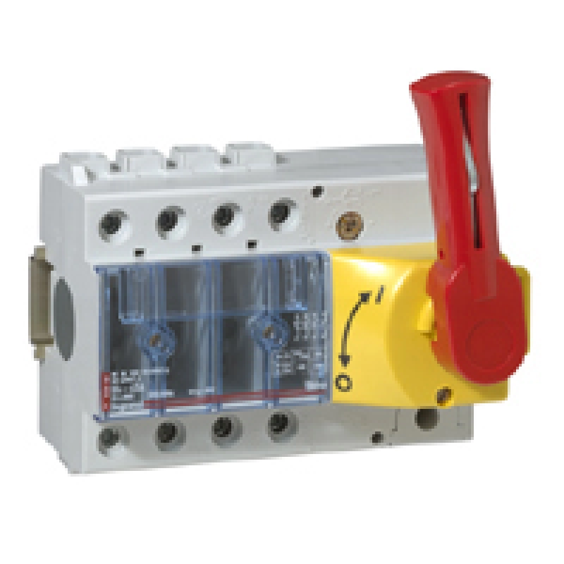 Выкл.VISTOP 4P 63A фронт. с красной рукояткой Выкл.VISTOP 4P 63A фронт. с красной рукояткой