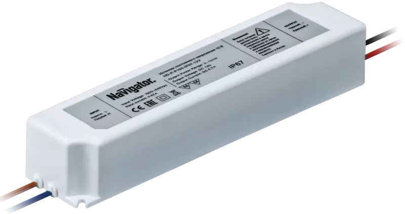Драйвер Navigator 71 498 ND-P-P100-IP67-12V Драйвер Navigator 71 498 ND-P-P100-IP67-12V