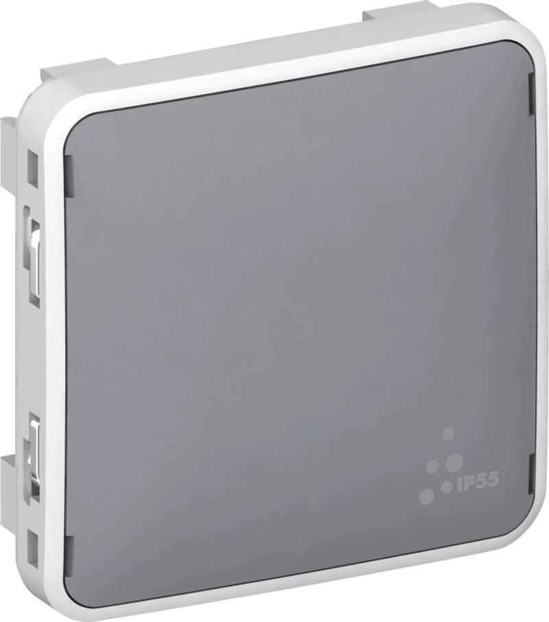 Заглушка IP55 Plexo (серый) Заглушка IP55 Plexo (серый)