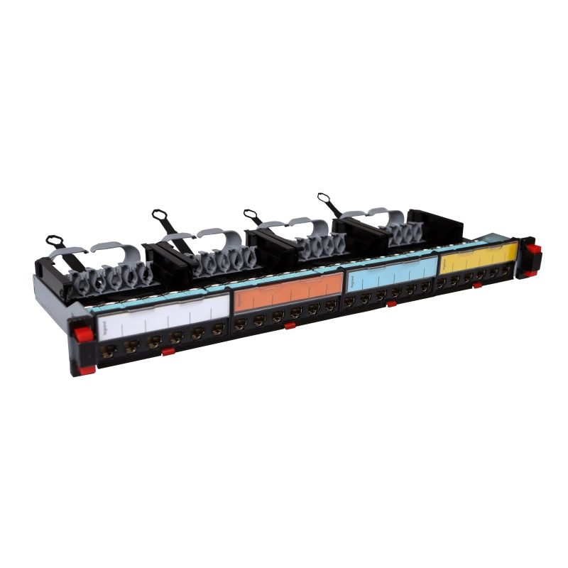 -  - 19'' - 1U -  8 - STP - 24 x RJ 45