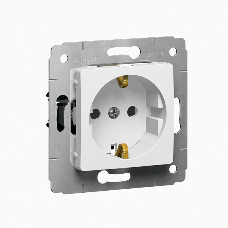 Cariva DIY Розетка2К+З, нем., винты, шт. бел Cariva DIY Розетка2К+З, нем., винты, шт. бел