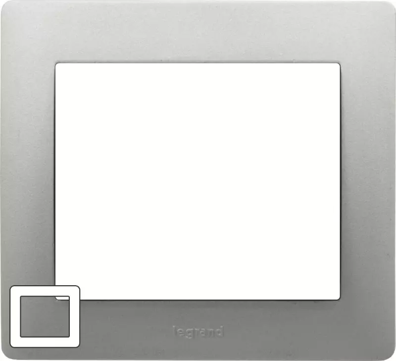 Рамка Legrand DIY Galea Life 1-я (Алюминий) Рамка Legrand DIY Galea Life 1-я (Алюминий)