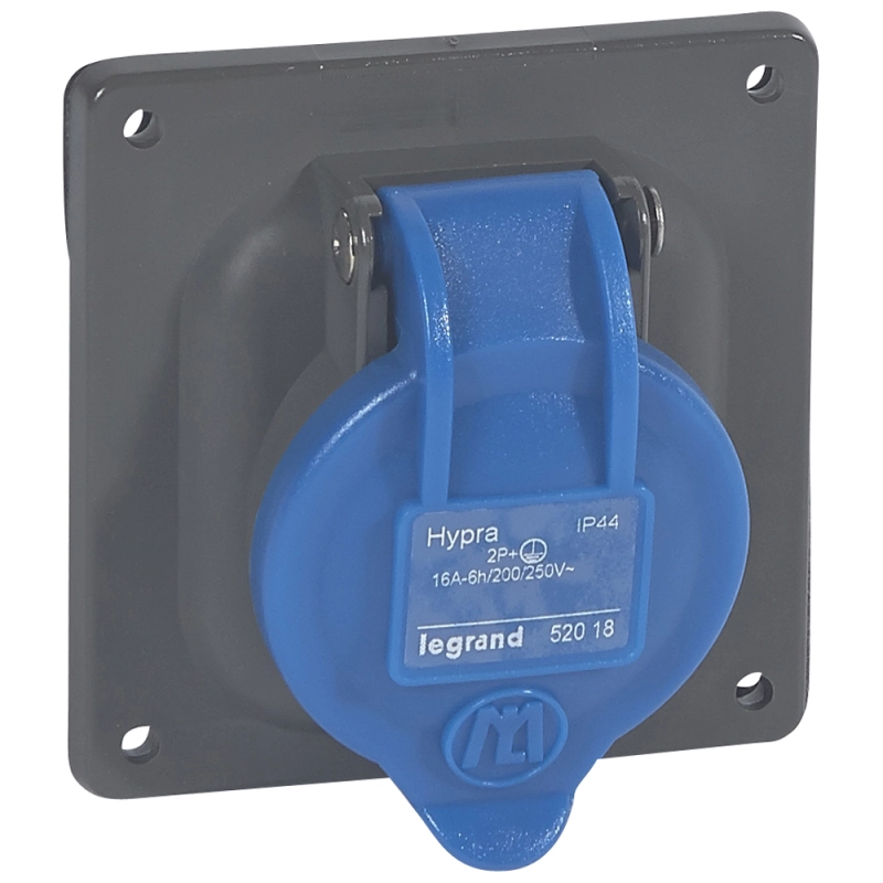 Роз.встр.Hyp IP44 2К+З 230v 16А Роз.встр.Hyp IP44 2К+З 230v 16А