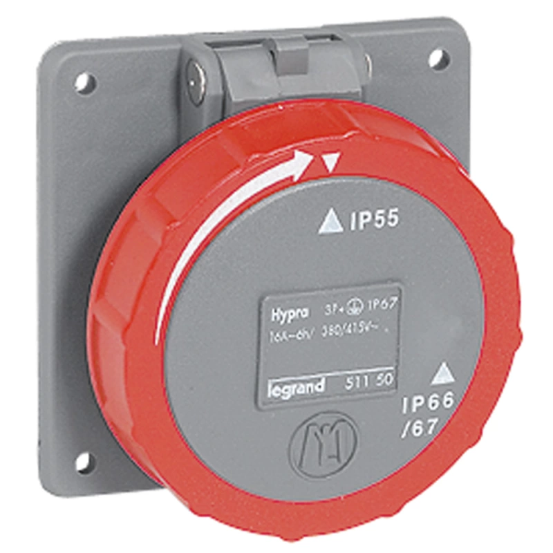 Роз.мод.HypIP67 3K+З 400v 16A Роз.мод.HypIP67 3K+З 400v 16A