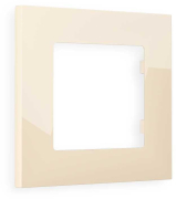 Рамки Ambrella ALFA ALFA Qubi Бежевый глянец Рамки Ambrella ALFA ALFA Qubi Бежевый глянец