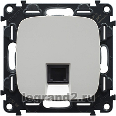 Розетка RJ45 Кат.6 UTP Valena Allure (белый) Розетка RJ45 Кат.6 UTP Valena Allure (белый)