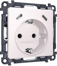 Комплект механизма электрической розетки 2USB С+C 20W (быстрая зарядка) с/з на винтовых зажимах 16A-250V ALFA MA210510 Жемчуг QUANT (AP2105, VM165) Комплект механизма электрической розетки 2USB С+C 20W (быстрая зарядка) с/з на винтовых зажимах 16A-250V ALFA MA210510 Жемчуг QUANT (AP2105, VM165)