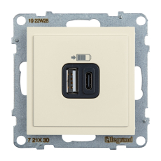   USB Legrand, A+C 3A, 3A ( )