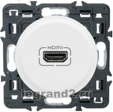 Розетка аудио/видео HDMI Legrand Celiane (белый)