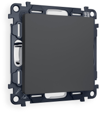 Заглушка Ambrella ALFA (Графит soft touch) Заглушка Ambrella ALFA (Графит soft touch)