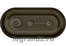 Светорегулятор кнопочный Legrand Celiane 1000Вт с лицевой панелью (графит)