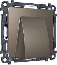 Вывод кабеля с фиксатором Ambrella ALFA (Тёмная бронза) Вывод кабеля с фиксатором Ambrella ALFA (Тёмная бронза)