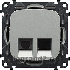  RJ11+RJ45 .6 UTP Legrand Valena Allure ()