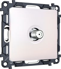 Розетка спутниковая Ambrella ALFA (Жемчуг) 5-2400MHz 3.5dB Розетка спутниковая Ambrella ALFA (Жемчуг) 5-2400MHz 3.5dB