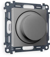 Универсальный светорегулятор (диммер) (Антрацит серый) 25-600W/LED 5-300W Универсальный светорегулятор (диммер) (Антрацит серый) 25-600W/LED 5-300W