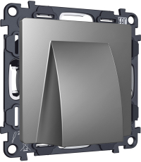 Вывод кабеля с фиксатором Ambrella ALFA (Антрацит серый) Вывод кабеля с фиксатором Ambrella ALFA (Антрацит серый)