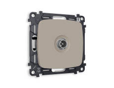 TV розетка оконечная Ambrella OMEGA  (Бежевый матовый) 50-870 MHz 1dB TV розетка оконечная Ambrella OMEGA  (Бежевый матовый) 50-870 MHz 1dB